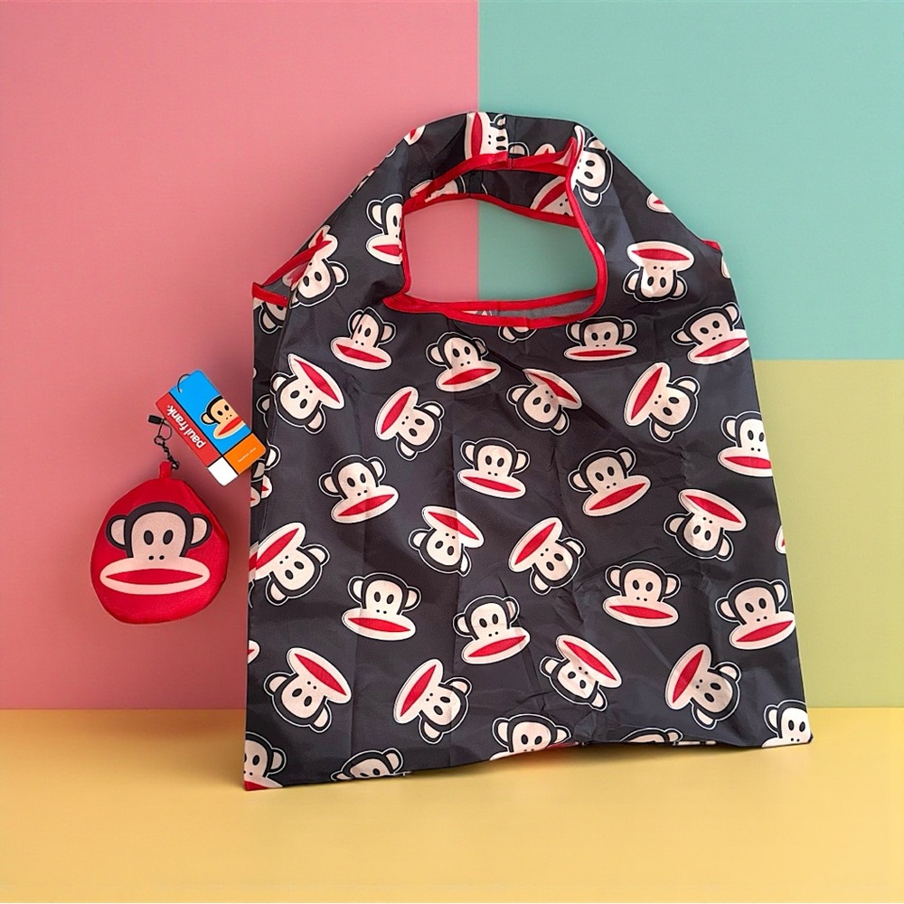 Paul Frank Foldable Everything Bag. NWT